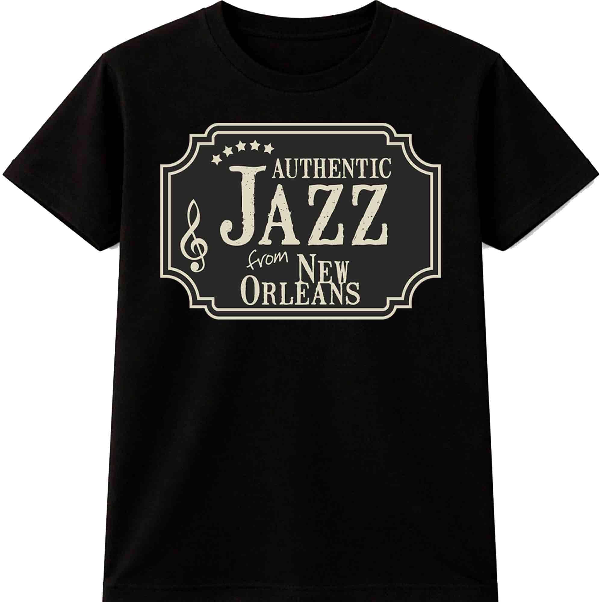 Vintage New Orleans Jazz T-shirt | Retro Music Graphic Tee Men and