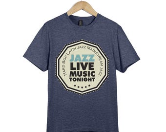Camiseta de jazz vintage: Hard Bop, jazz latino