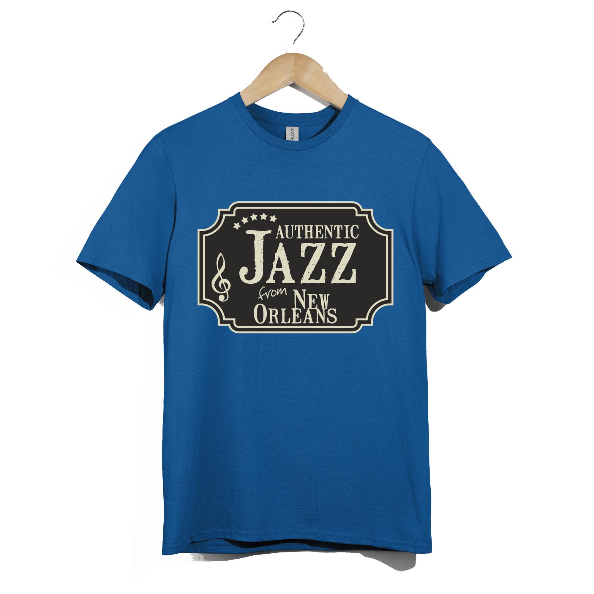 ヴィンテージ ニューオーリンズ ジャズ Tシャツ：レトロミュージック 