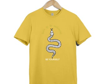 Antisocial ormgrafik-tröja: Gotisk orm, punk-reptiltröja