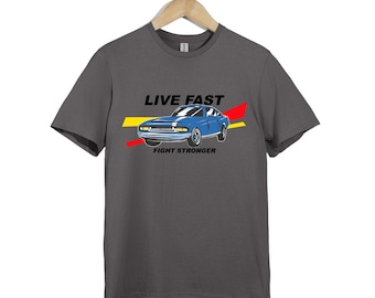 Vintage Muskel-Auto-T-Shirt: Retro Racer-Grafik-T-Shirt