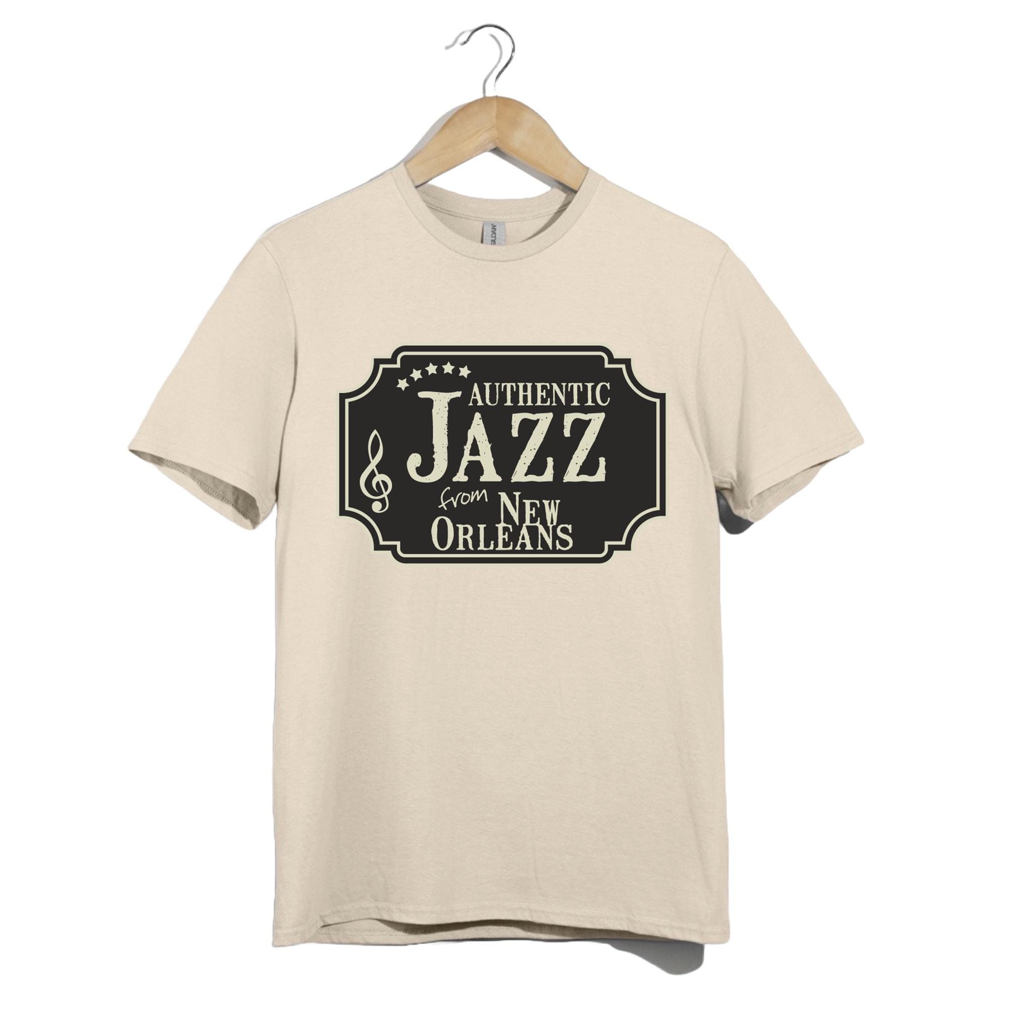 ヴィンテージ ニューオーリンズ ジャズ Tシャツ：レトロミュージック 