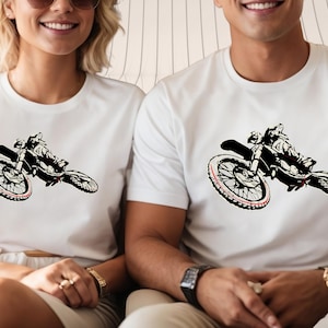 Motocross T-Shirt: Dirt Bike Rider Graphic Tee