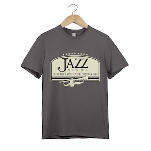 Vintage Trumpet Jazz Night T-Shirt: Unisex Music Tee