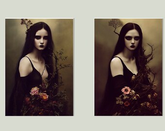 Pre Raphaelite Poster - Etsy