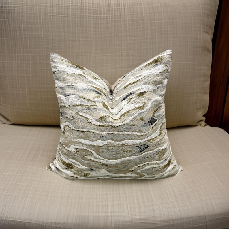 Jim Thompson Monterey Sand 20x20" Knife Edge Decorative Pillow Cover bild 7