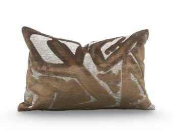 Lumbar Pillow ACDC Copper 12x18" Knife Edge Cover