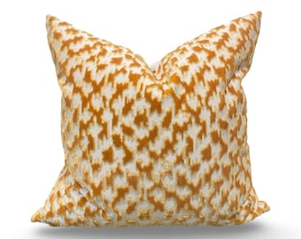 Decorative Pillow Boukhara Miel 20x20" Knife Edge Cover