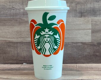 Starbucks Hot Cup Pumpkin Halloween