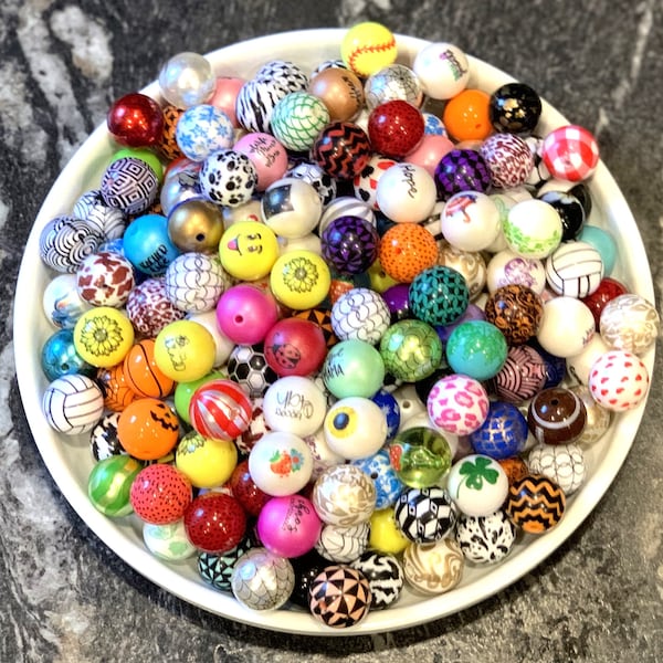 10 Colors Transparent Spray Painted Glass Beads