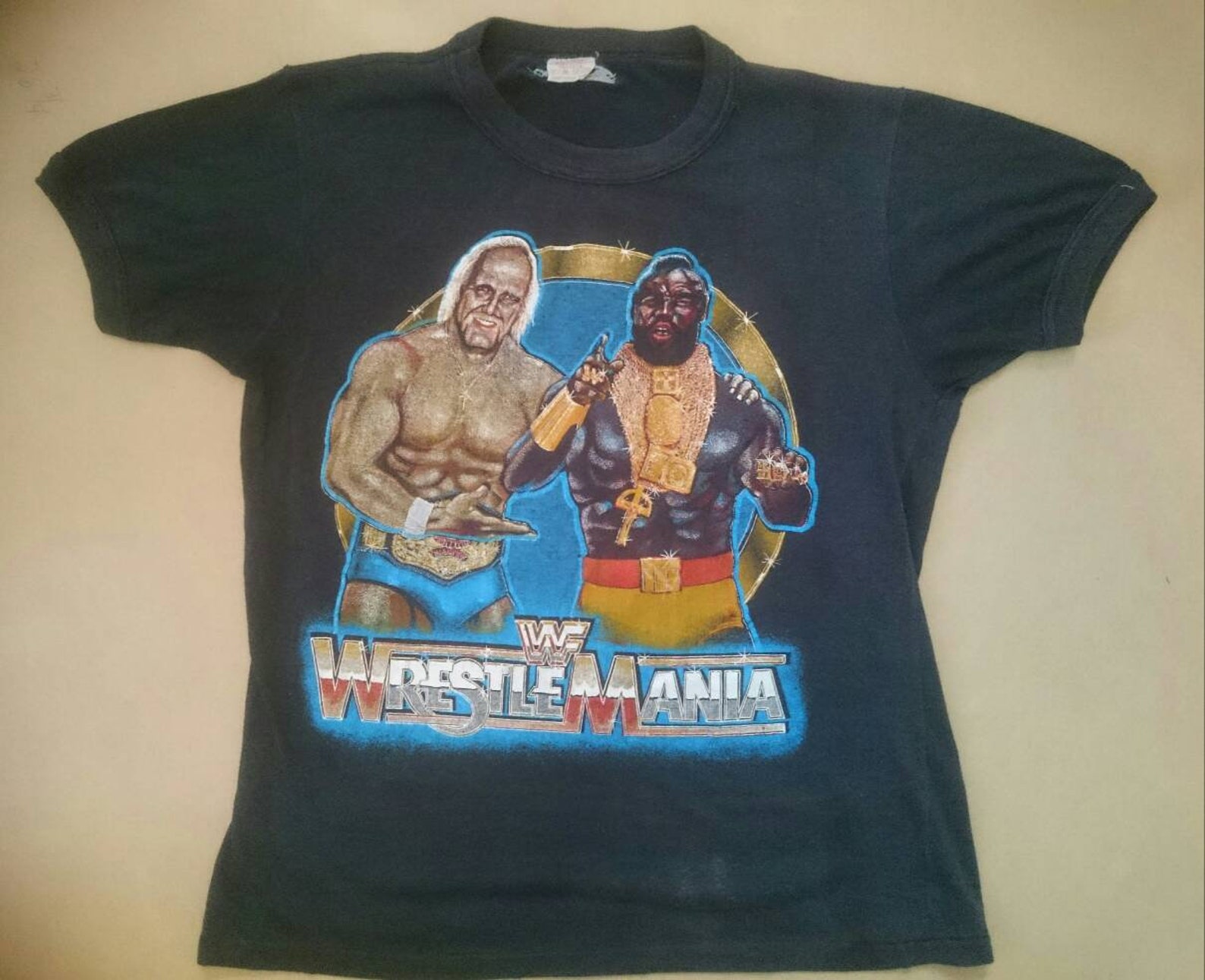 wrestlemania vintage shirt