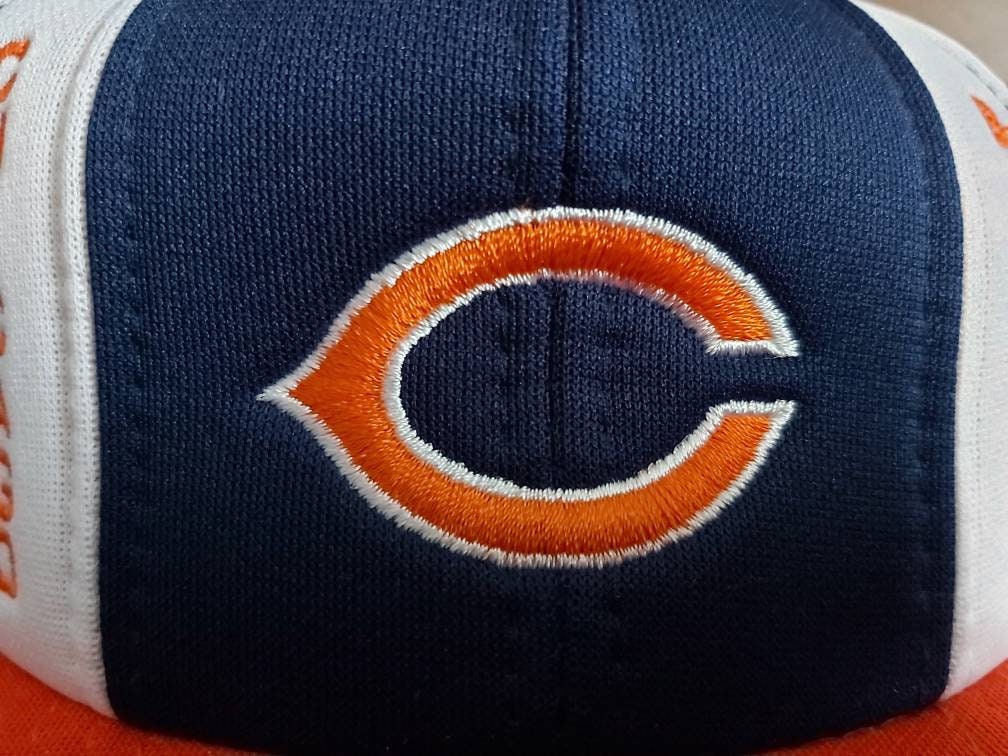 Vintage Official NFL Chicago Bears Adjustable Meshback Etsy