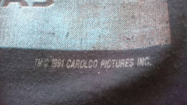 VTG 1991 Terminator 2 Judgement Day Shirt XL Extra Large Vintage Robocop Sweater Tee Carolco Predator Schwarzenegger