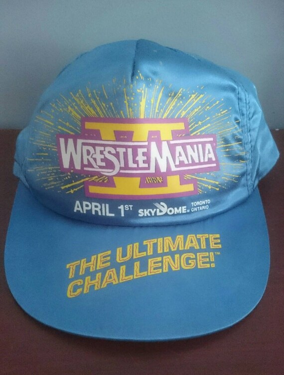 vintage wwf hat