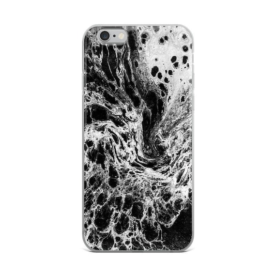 Black and White Phone Case Abstract Phone Case Iphone X Etsy