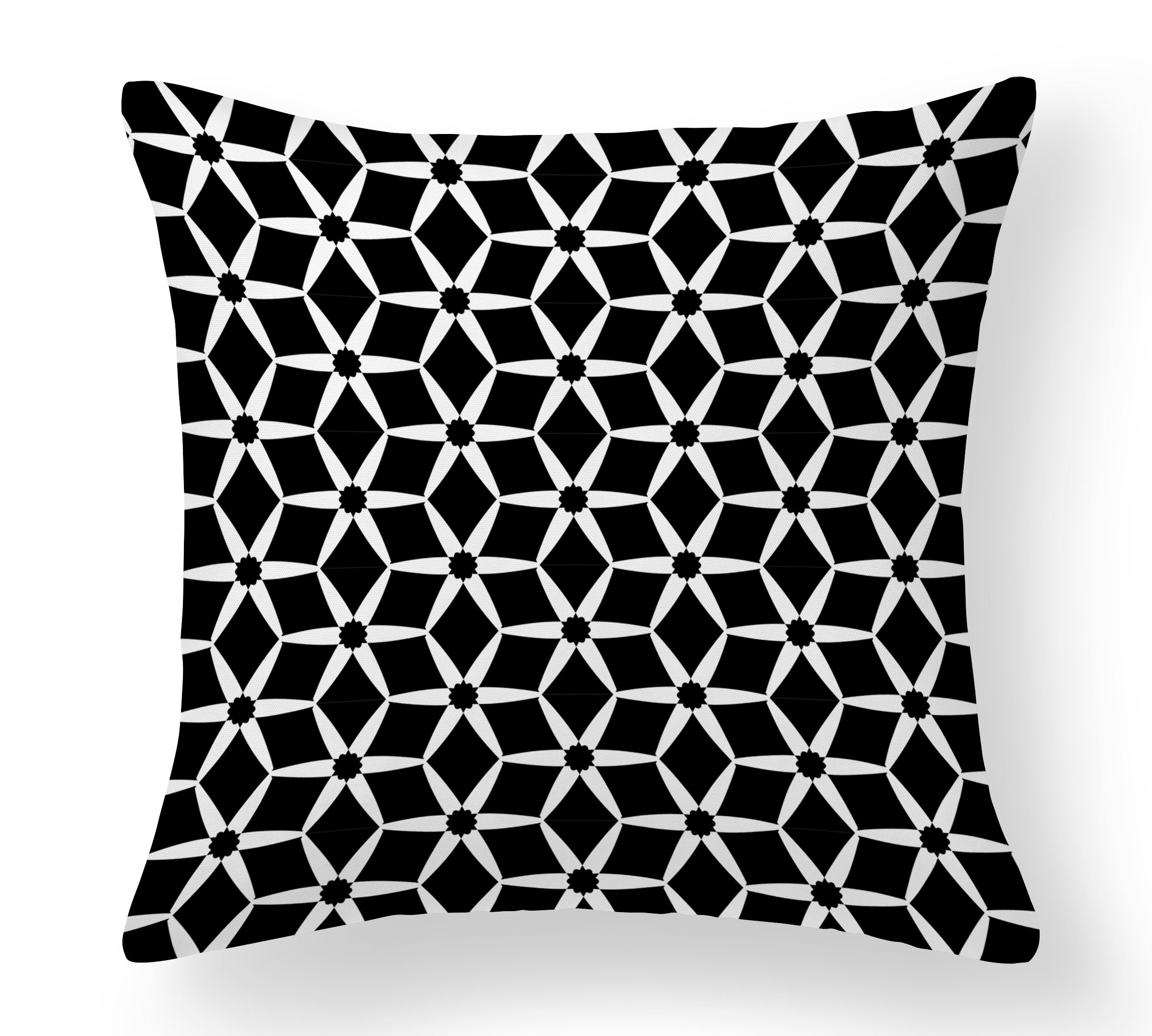 Black and White Geometric Couch Cushions UK Scatter Cushions Etsy