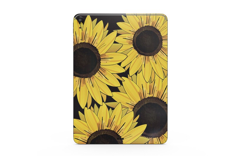 Sunflower iPad Case Yellow iPad Case Laptop Sleeve iPad Etsy