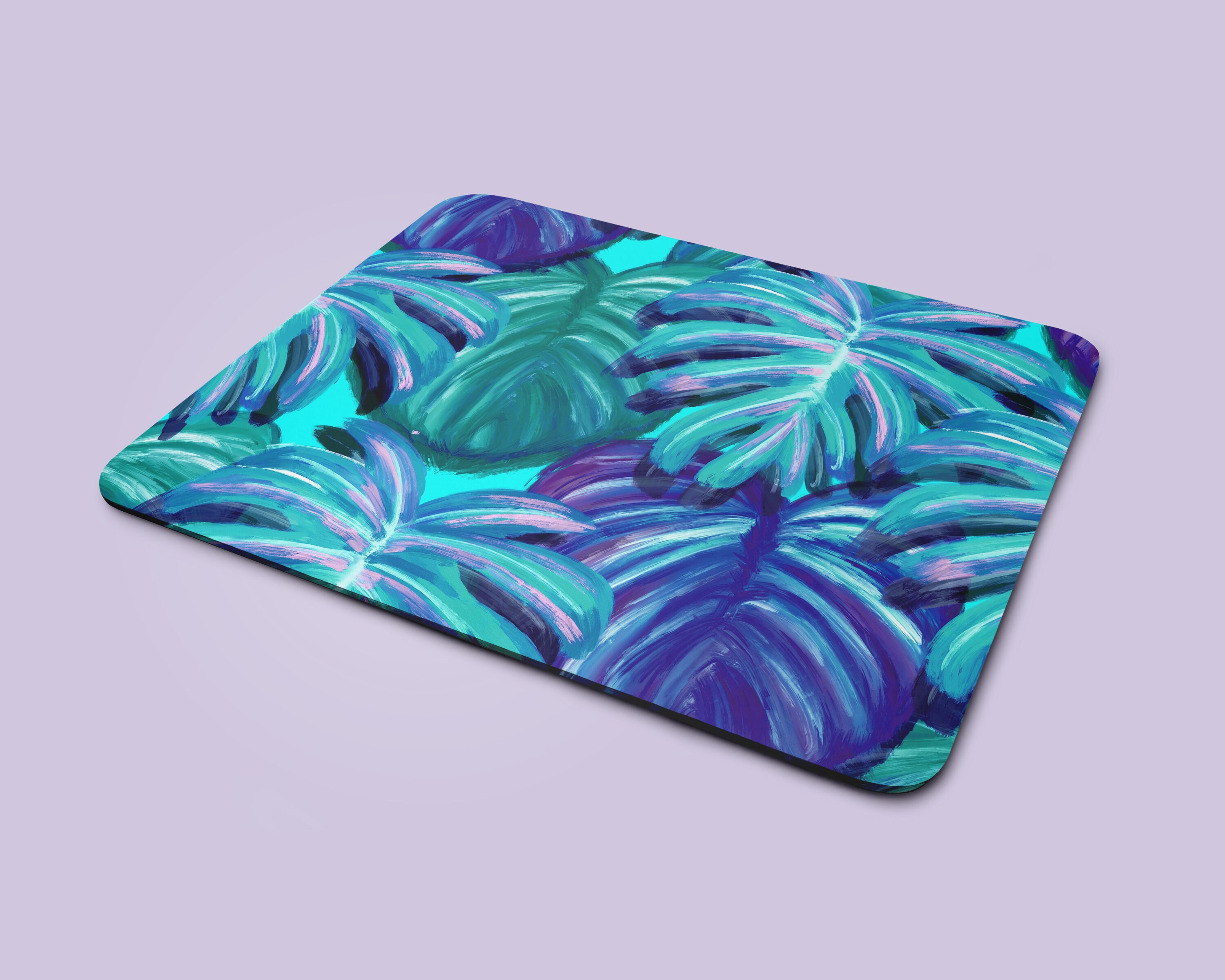 Mouse Pad Tropical Leaves Cute Mousepad Large Mouse Pad Desk Pad Mouse