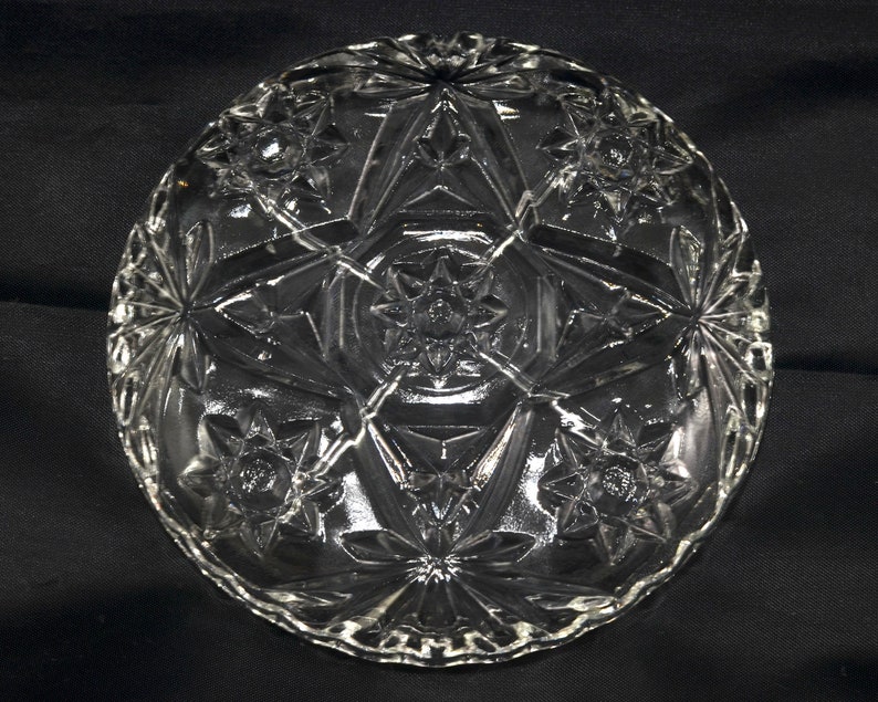 LOT Retro 1960s aka Star of David Anchor Hocking Early American PRESCUT EAPC Oblong Rectangular Serving Platter and Coaster Set of 4