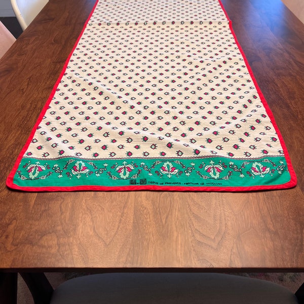 Handmade French Provence Linen Table Runner