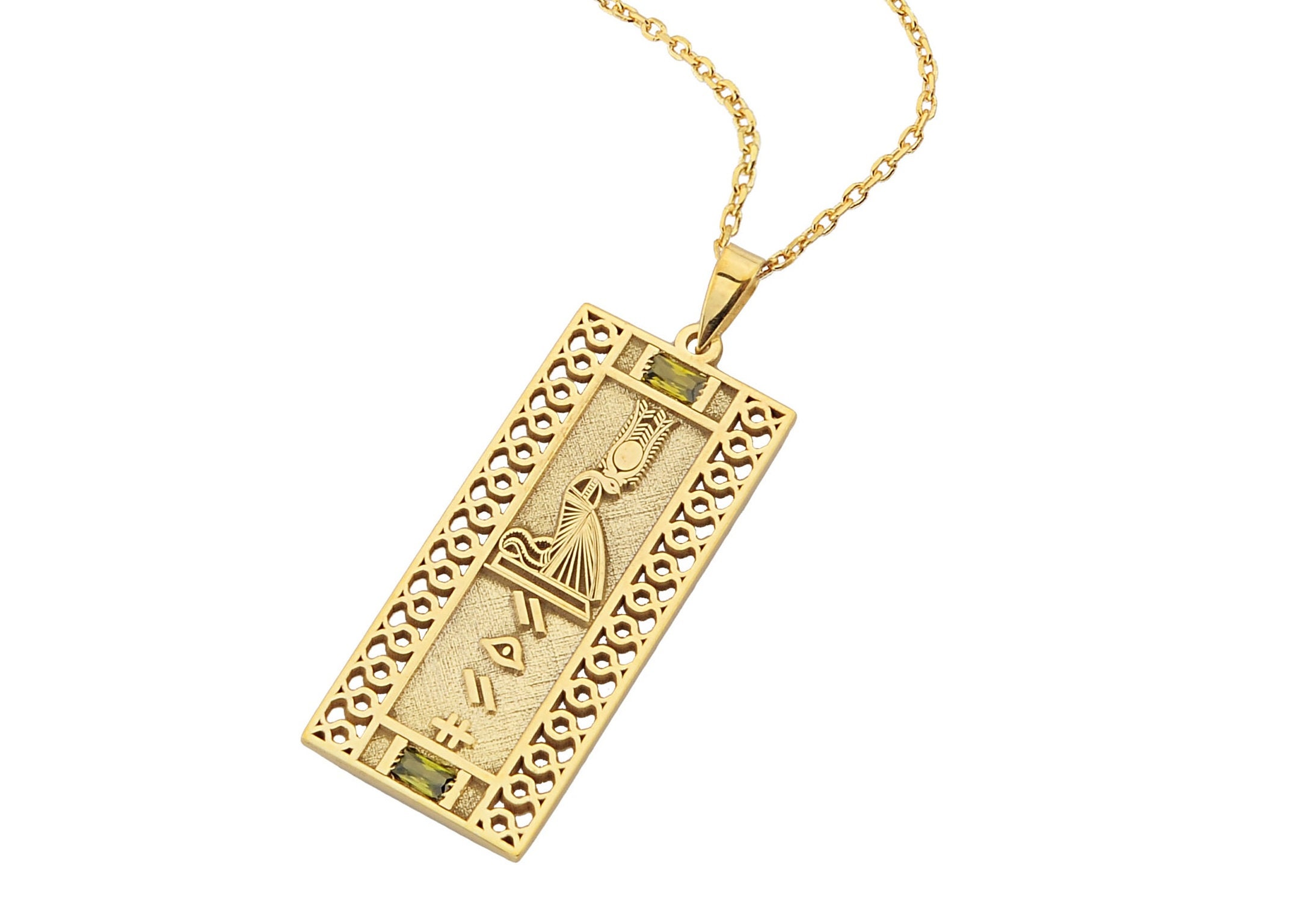 Goddess Renenutet Cartouche Jewelry 