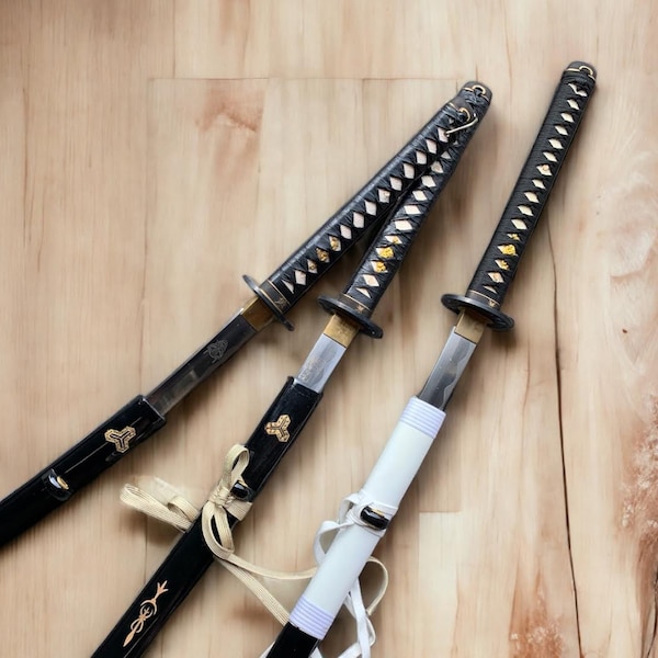 Hattori Hanzo Kill Bill Carbon Steel Samurai Swords Bill's Sword Bride's Sword Battle Ready Katana