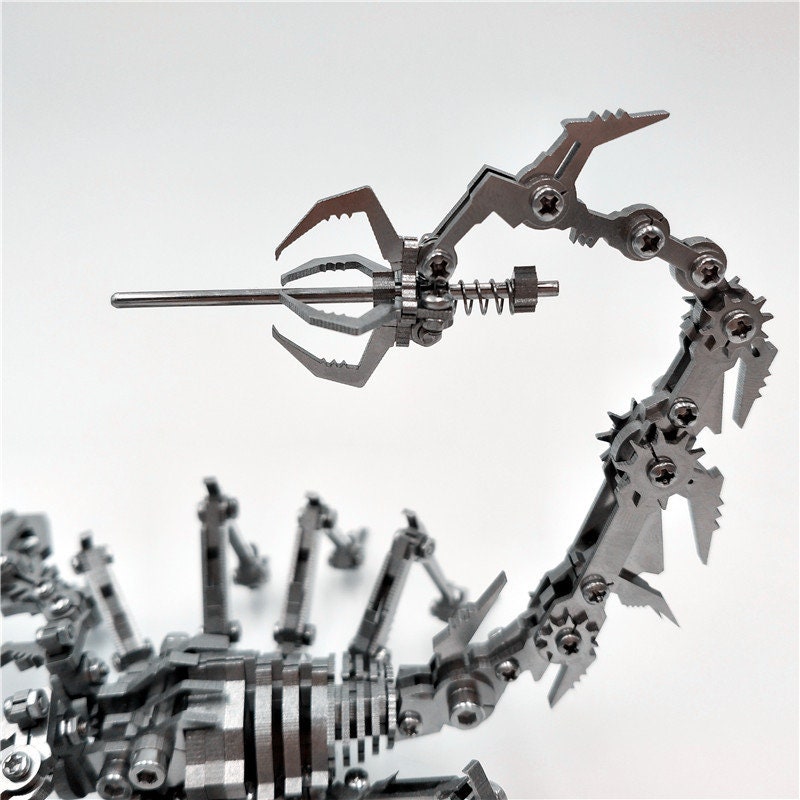Details about   Edition Insect Scorpion 3D Steel Metal Finished DIY Joint 
