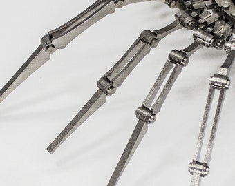 Kit De Modelo De Araña Mecánica De Metal 3D - 270+ Piezas, Con Bola De Cristal Brillante, Para Adultos