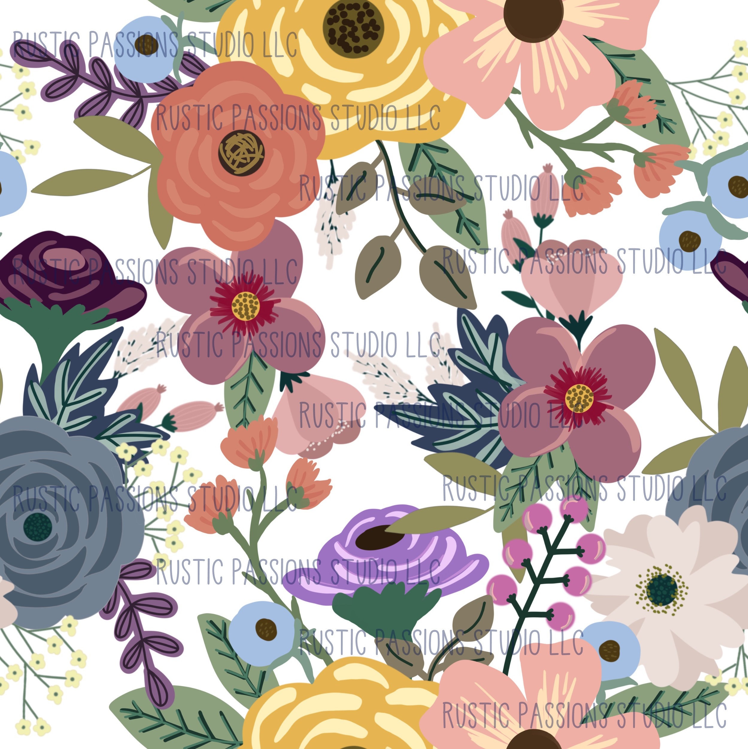 Paper Pack (24sh 15x15cm) Summer Flowers FLONZ Vintage Paper for  Scrapbooking and Craft