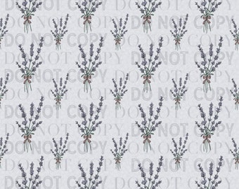 lavender Hand Drawn seamless floral Digital Paper, sublimation Designs, Tumbler Wrap, Scrapbook paper flower pattern, lavender vinyl