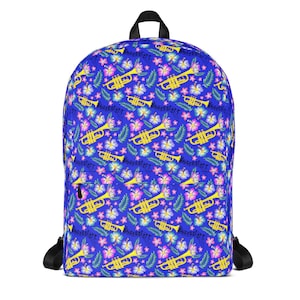 Trumpets and Flowers Backpack