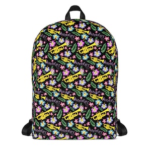 Trumpets and Flowers Backpack