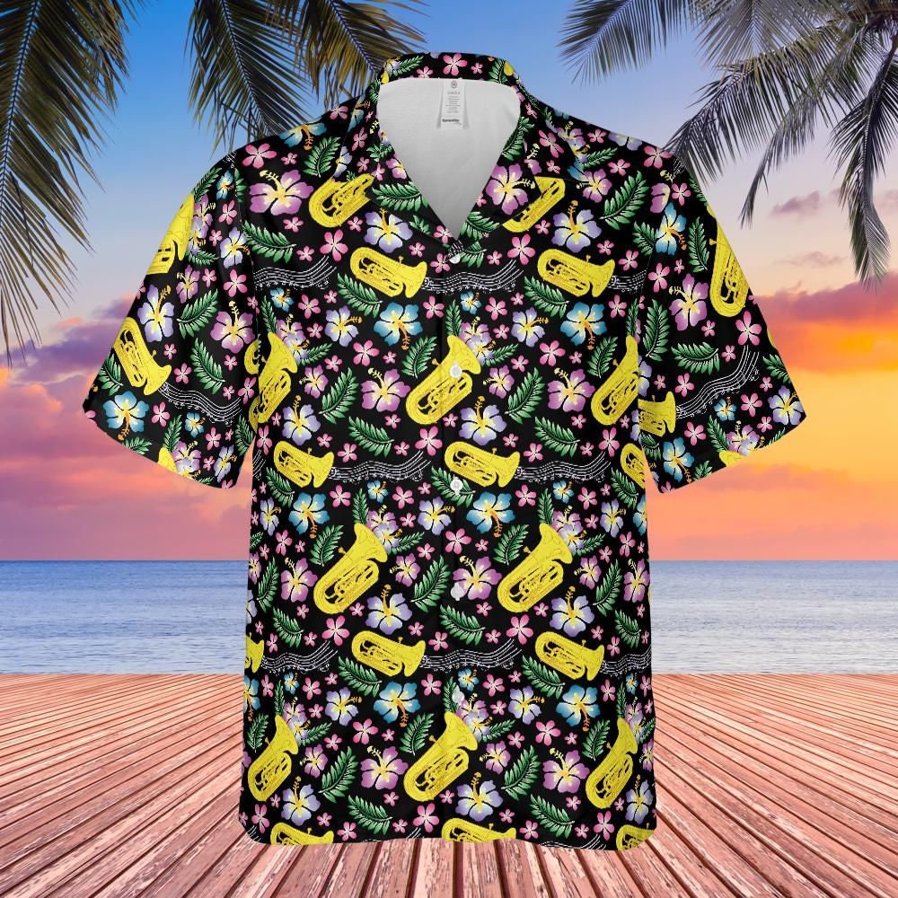 Custom Yellow Royal 3D Pattern Design Sun Beach Hawaii Palm Trees Authentic Baseball Jersey Men's Size:3XL
