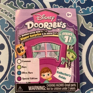 Disney Doorables Series 7, Anna, Sadness, Shere Khan, Frog Prince, Aurora Pink, or Carl!