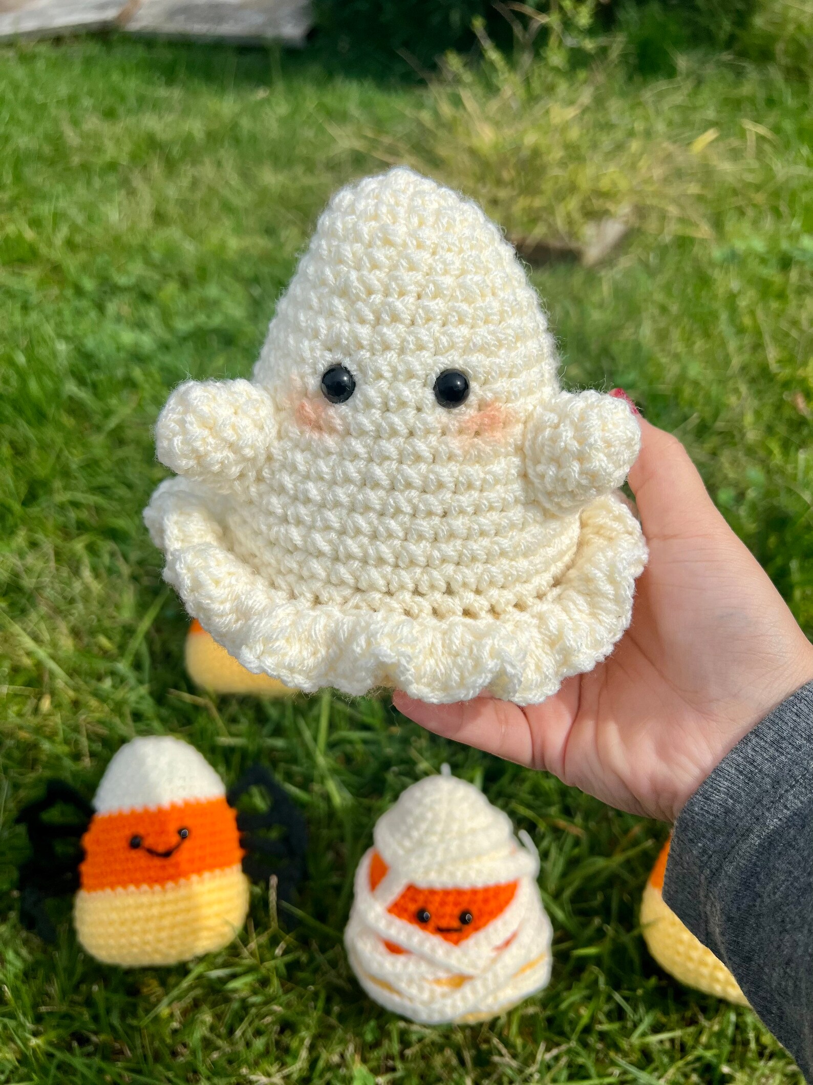 Dress up Candy Corn Crochet PDF Pattern, Crochet Amigurumi Pattern ...