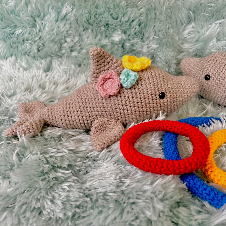 Dolphin Crochet Amigurumi PDF Pattern, Amigurumi Dolphin Crochet Pattern image 3