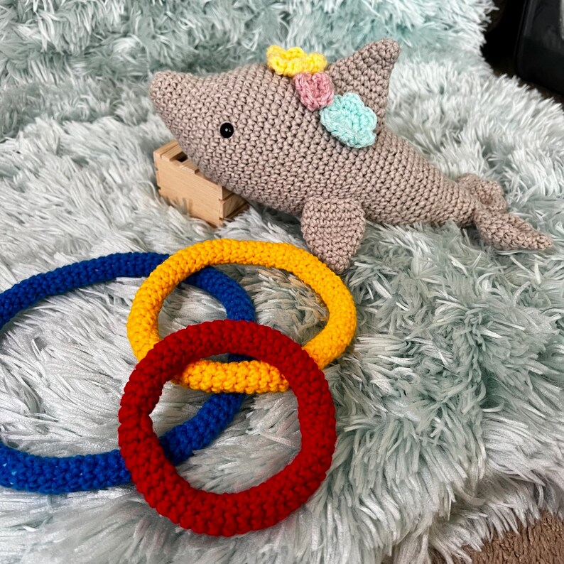 Dolphin Crochet Amigurumi PDF Pattern, Amigurumi Dolphin Crochet Pattern image 9