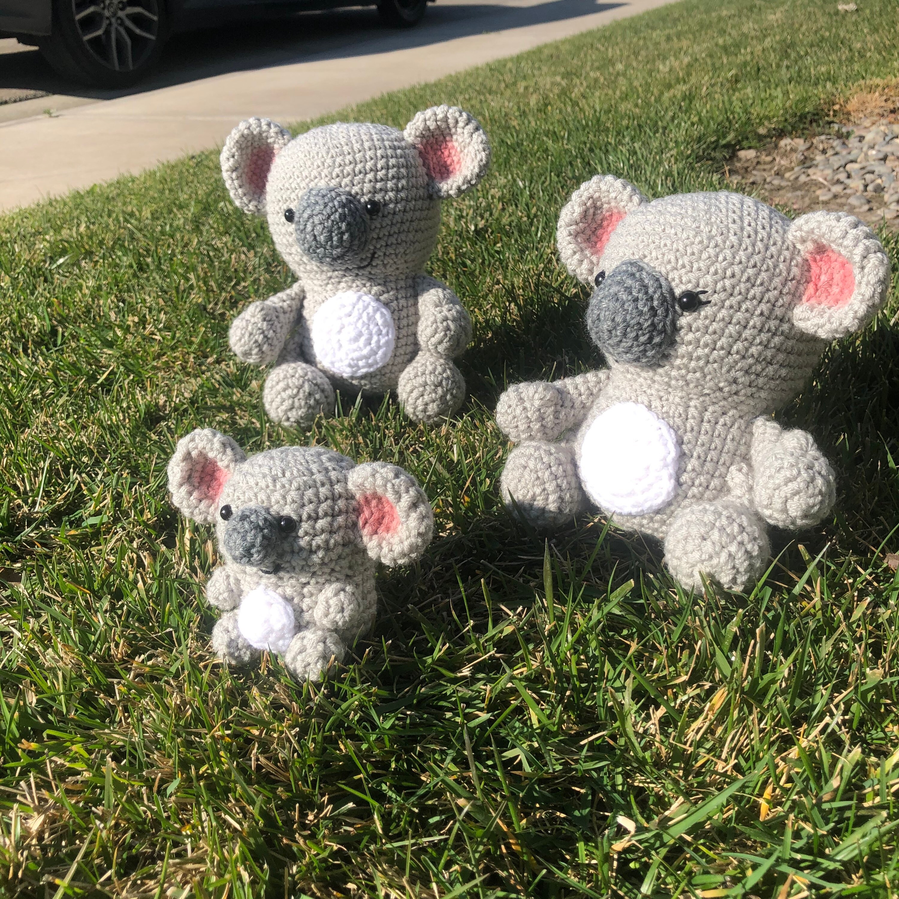 Koala Family Crochet Amigurumi Pattern PDF - Etsy