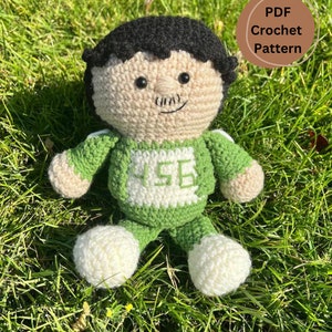 Squid Games 456 amigurumi pattern, Crochet Amigurumi Pattern, Amigurumi PDF Pattern