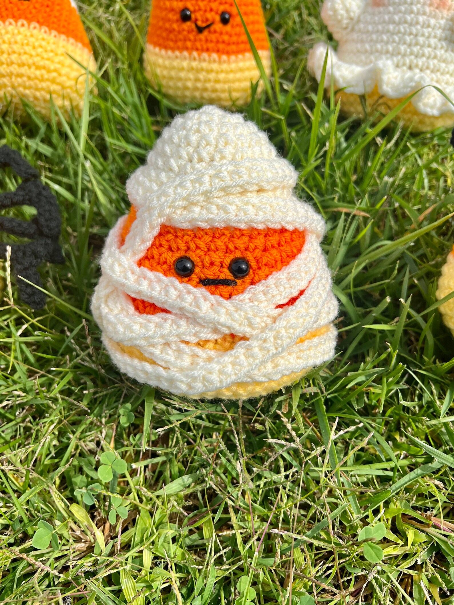 Dress up Candy Corn Crochet PDF Pattern, Crochet Amigurumi Pattern ...
