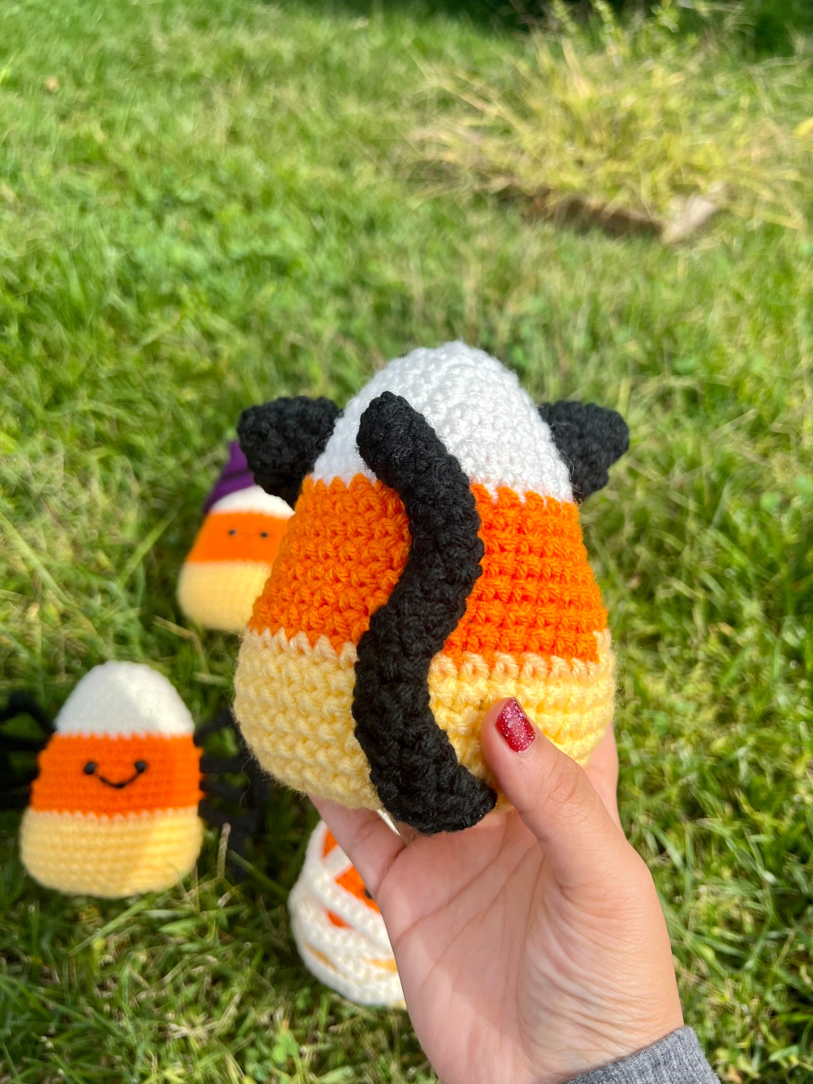 Dress up Candy Corn Crochet PDF Pattern, Crochet Amigurumi Pattern ...