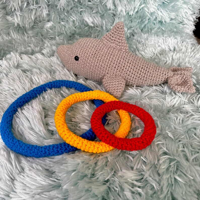 Dolphin Crochet Amigurumi PDF Pattern, Amigurumi Dolphin Crochet Pattern image 8
