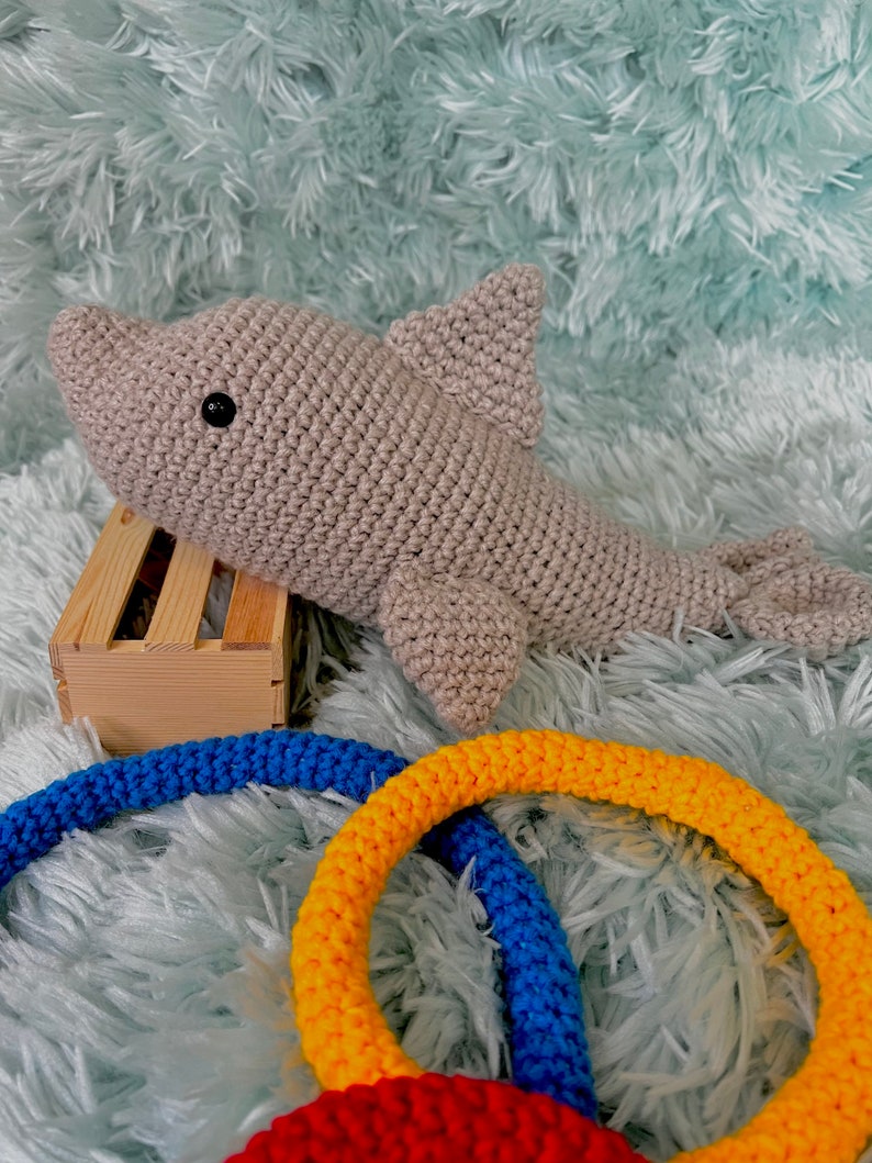 Dolphin Crochet Amigurumi PDF Pattern, Amigurumi Dolphin Crochet Pattern image 4