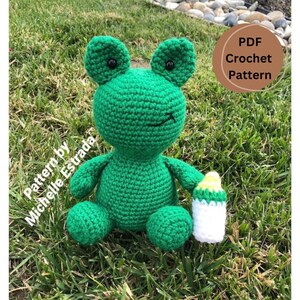 Baby Frog Crochet Pattern PDF