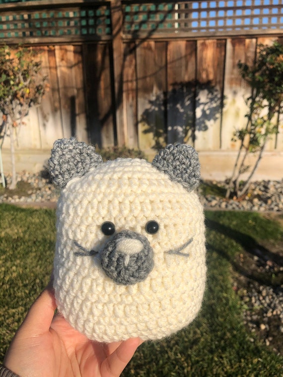 Marshmallow Kitty PDF Crochet Pattern Kitty Amigurumi Etsy