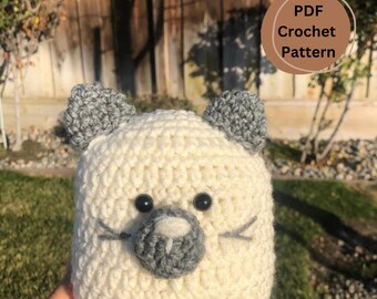 Marshmallow Kitty PDF Crochet Pattern, Kitty Amigurumi Pattern, Quick Amigurumi Crochet Pattern, Amigurumi PDF Pattern