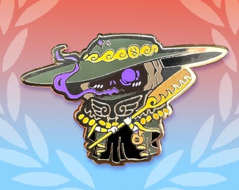 Charon | Hades Chibi Video Game Hard Enamel Gold Pin