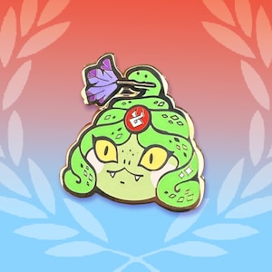 Dusa | Hades Chibi Video Game Hard Enamel Gold Pin
