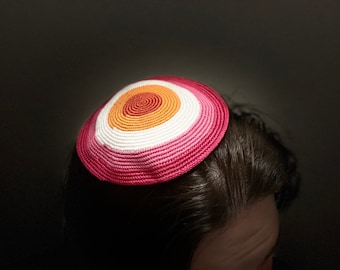 Lesbian Pride Kippah (Yarmulke) Celebrating Jewish Women And The Women Who Love Them