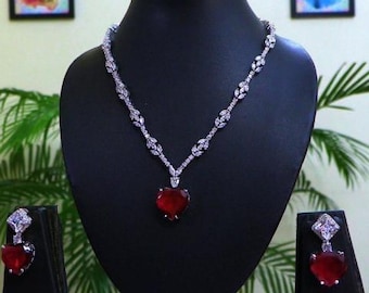 Conjunto de 2 piezas de circonita cúbica